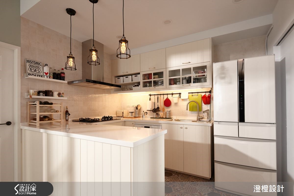 32坪老屋(16~30年)＿北歐風廚房案例圖片＿澄橙設計＿澄橙_18之10