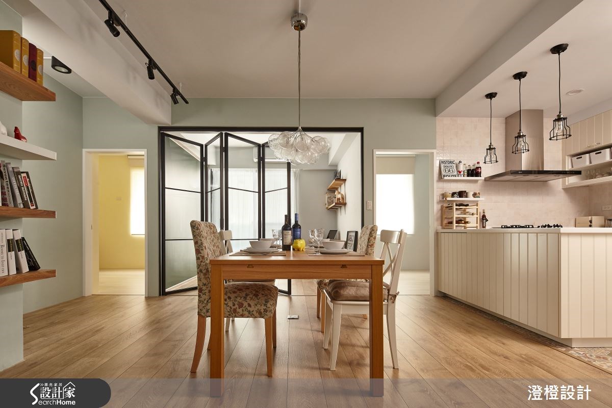 32坪老屋(16~30年)＿北歐風餐廳廚房案例圖片＿澄橙設計＿澄橙_18之11
