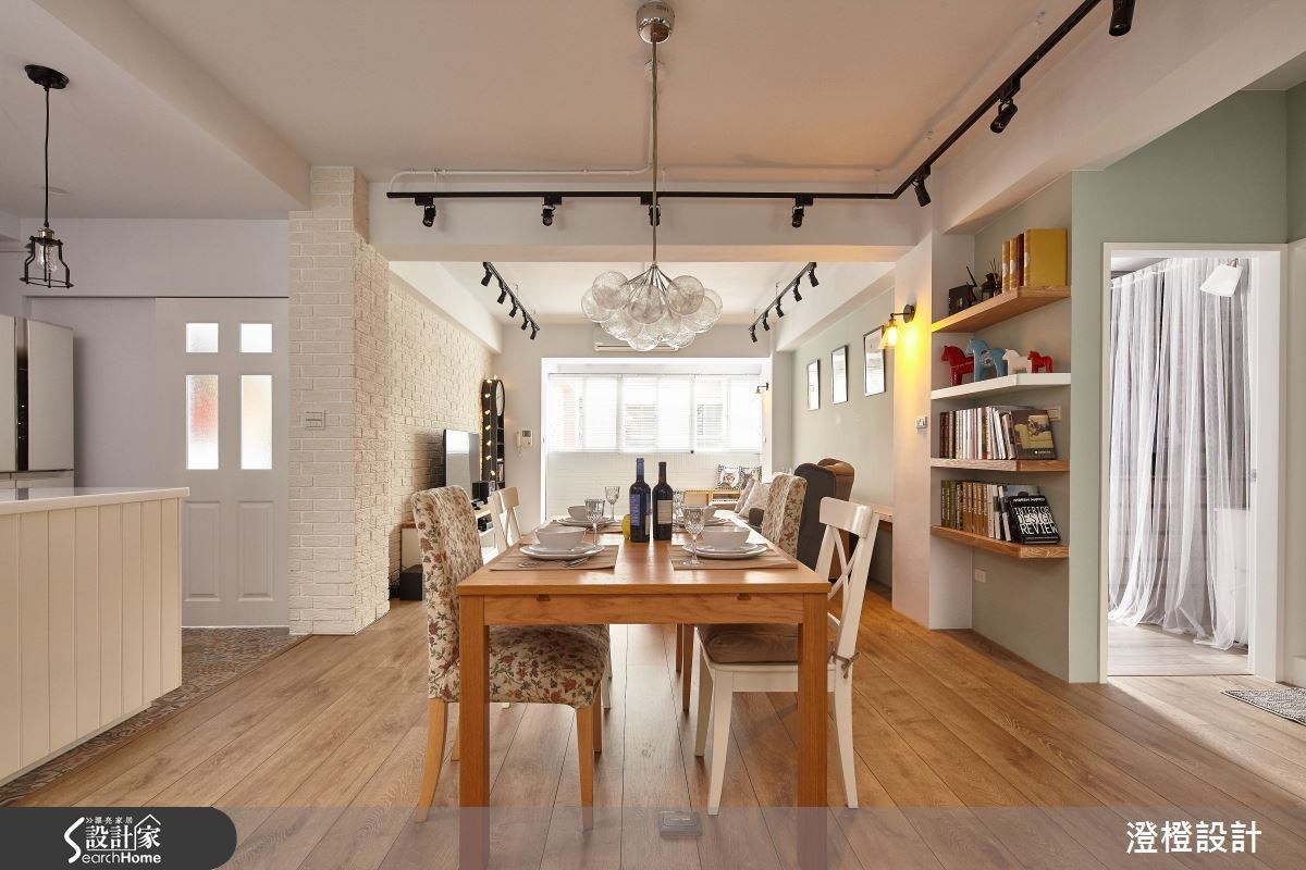 32坪老屋(16~30年)＿北歐風餐廳案例圖片＿澄橙設計＿澄橙_18之12