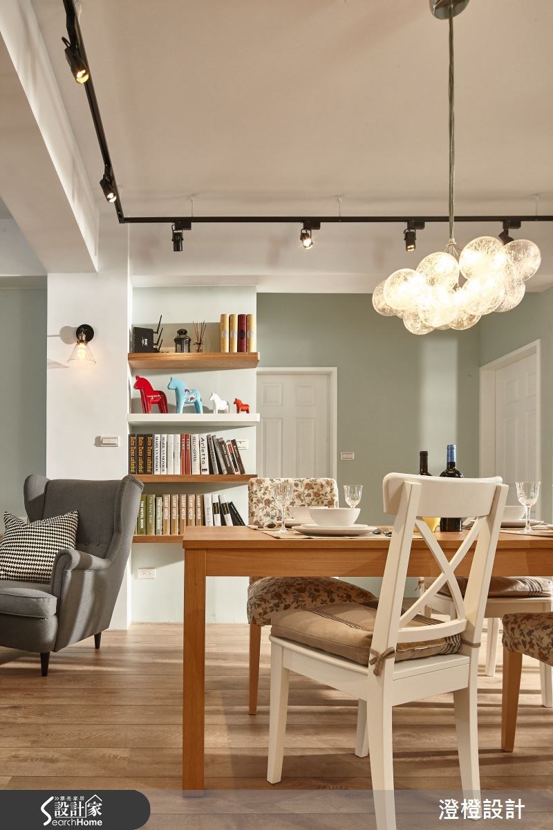 32坪老屋(16~30年)＿北歐風餐廳案例圖片＿澄橙設計＿澄橙_18之13