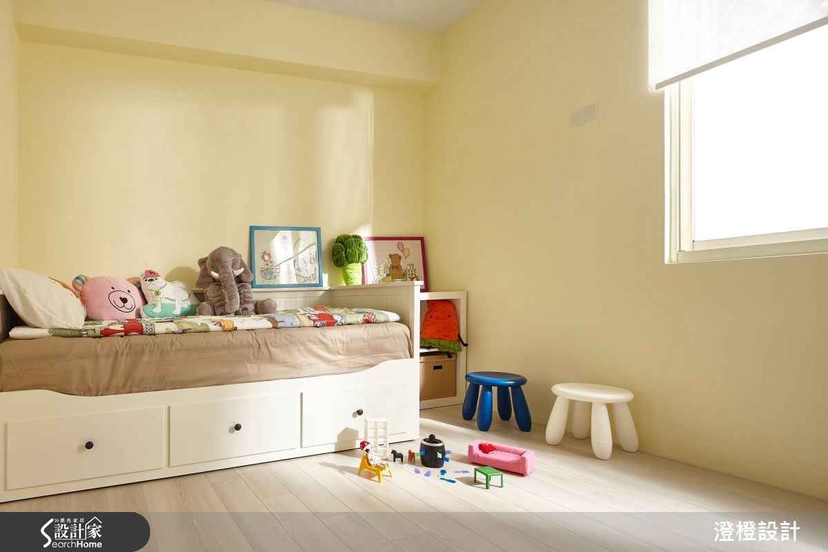 32坪老屋(16~30年)＿北歐風兒童房兒童房臥榻案例圖片＿澄橙設計＿澄橙_18之16
