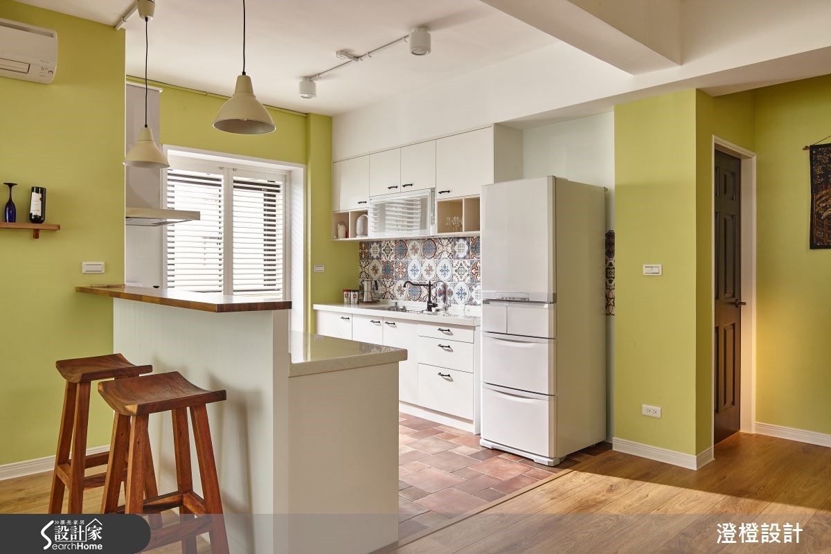 32坪老屋(16~30年)＿混搭風廚房吧檯案例圖片＿澄橙設計＿澄橙_19之7