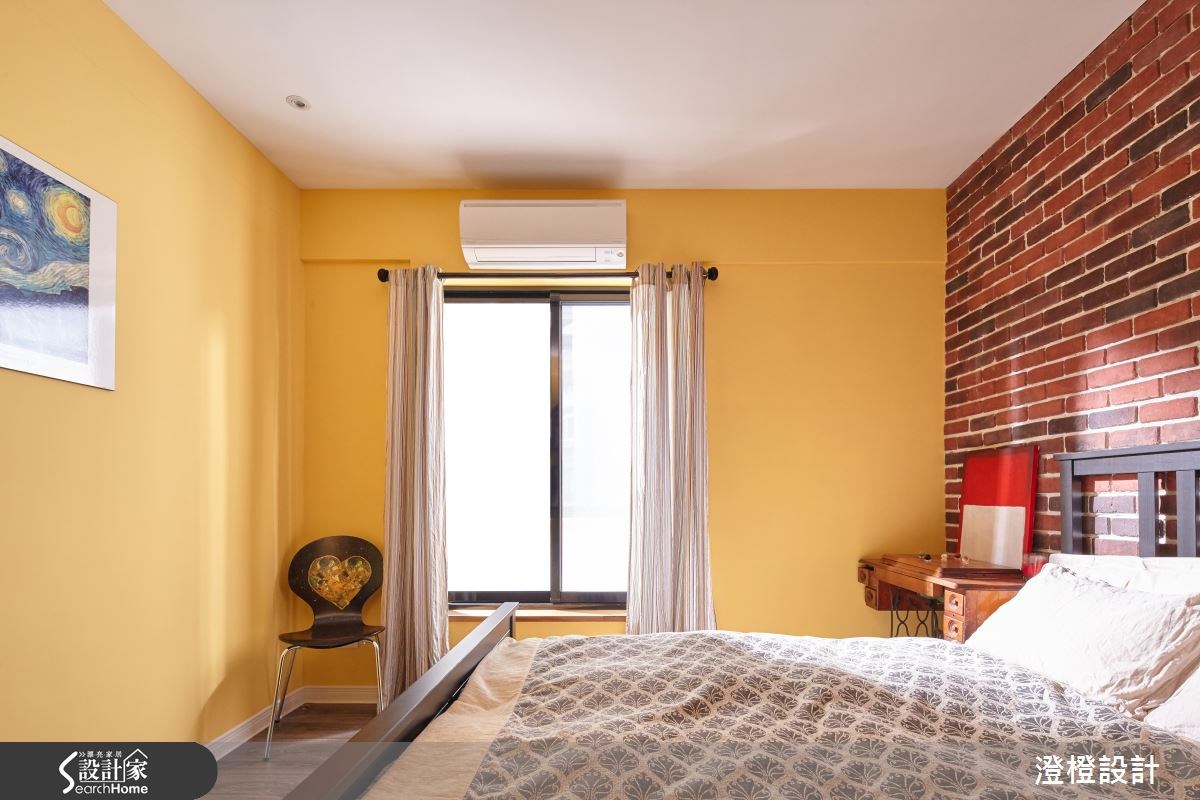 32坪老屋(16~30年)＿混搭風臥室案例圖片＿澄橙設計＿澄橙_19之15