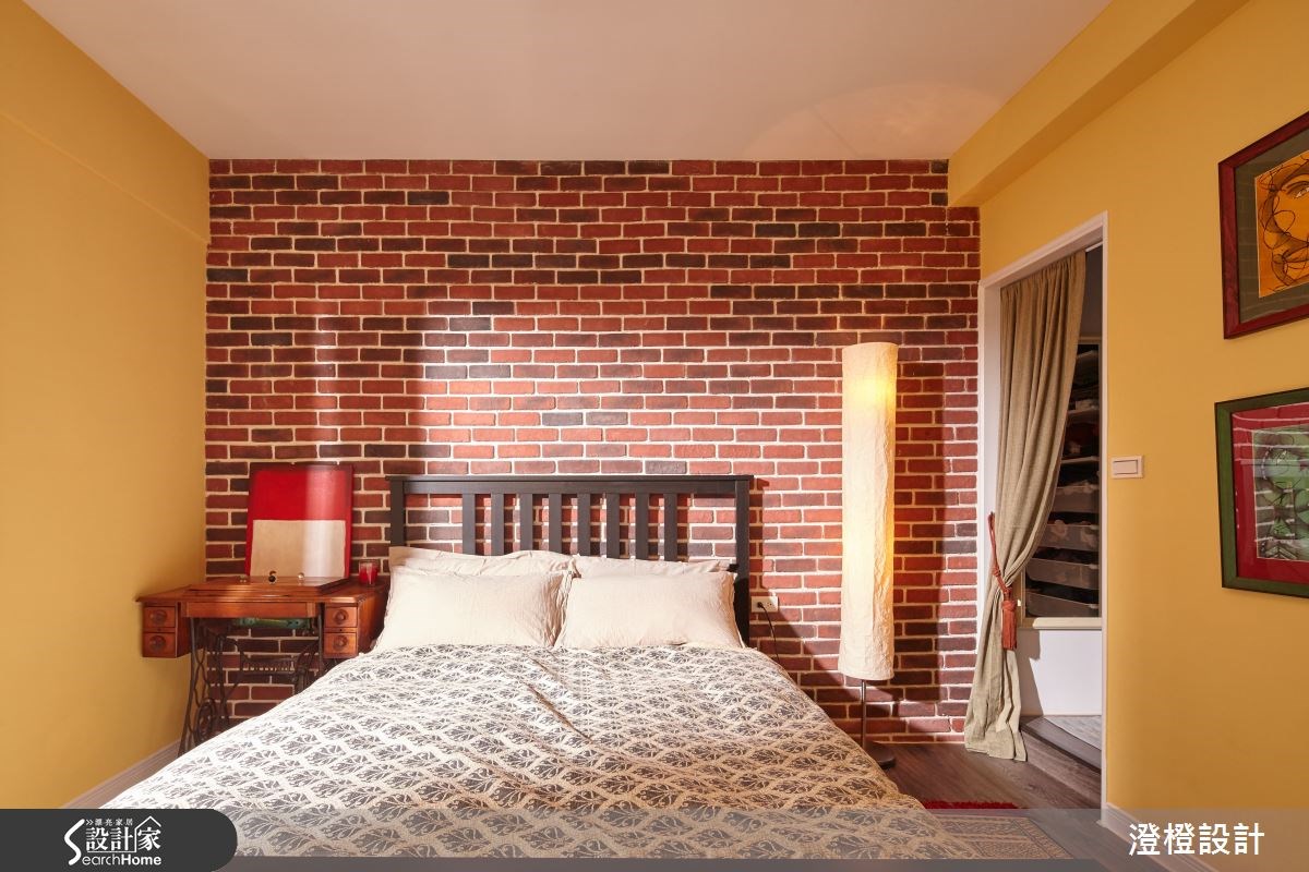 32坪老屋(16~30年)＿混搭風臥室案例圖片＿澄橙設計＿澄橙_19之16