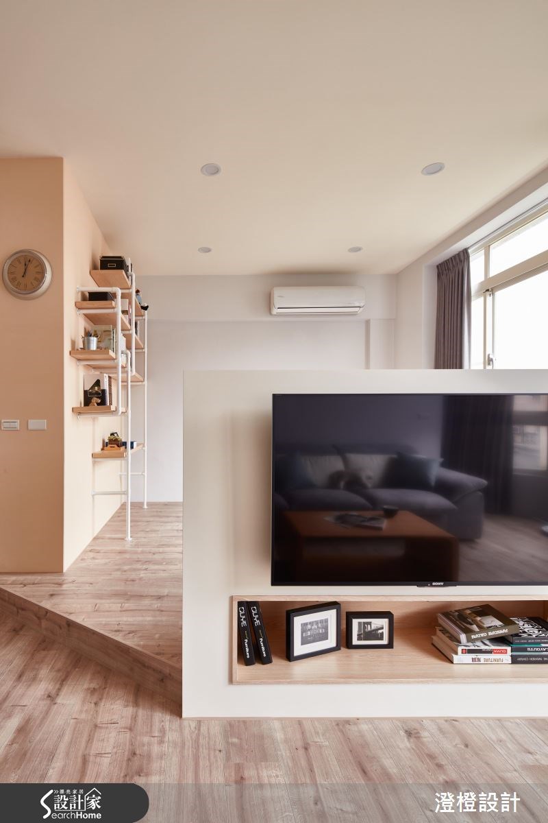 72坪老屋(16~30年)＿療癒風客廳案例圖片＿澄橙設計＿澄橙_21之4