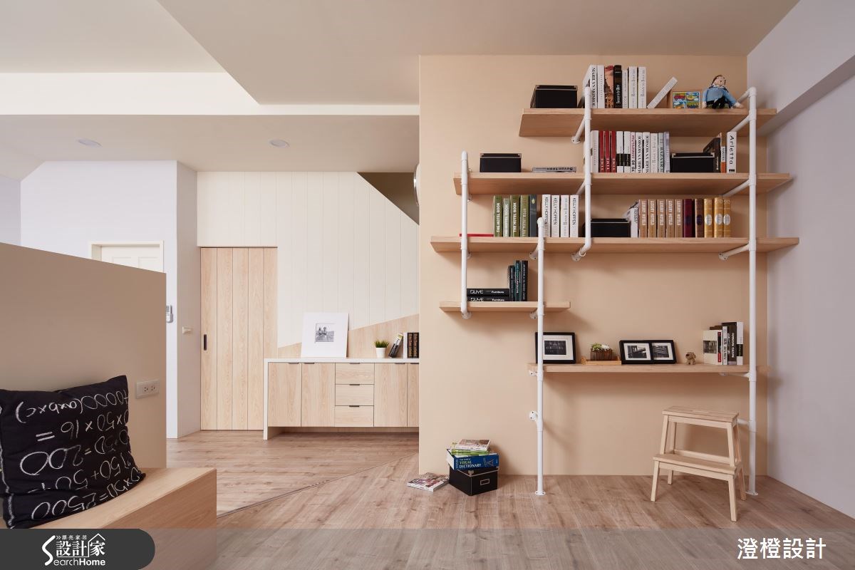 72坪老屋(16~30年)＿療癒風走廊案例圖片＿澄橙設計＿澄橙_21之5