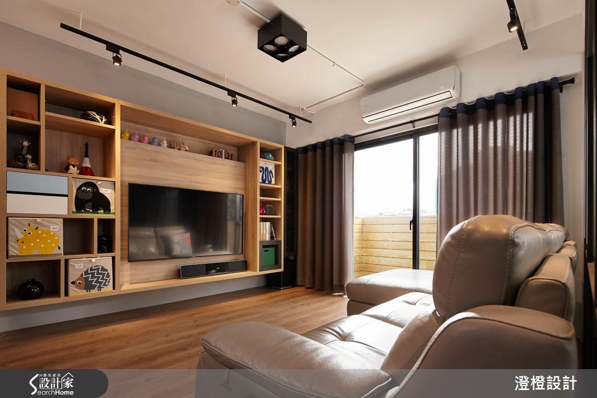 28坪老屋(16~30年)＿北歐風客廳案例圖片＿澄橙設計＿澄橙_22之3
