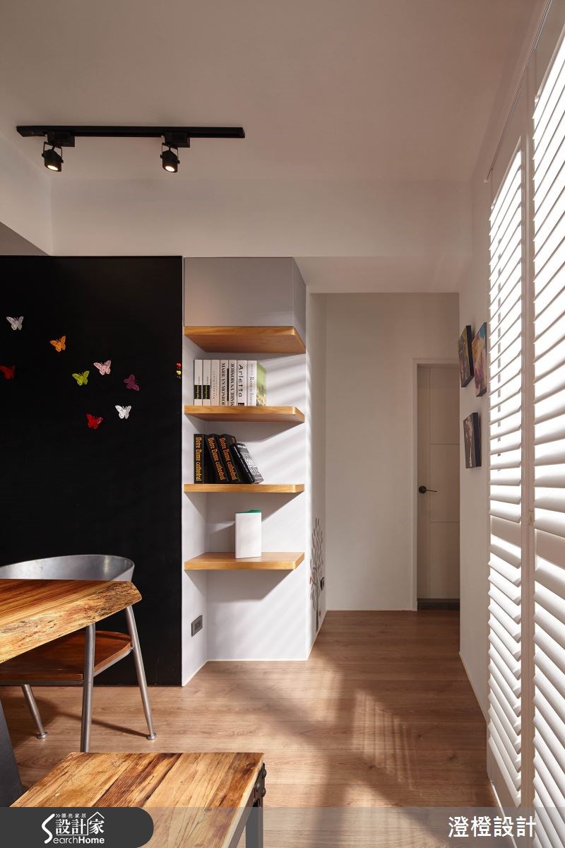 28坪老屋(16~30年)＿北歐風走廊案例圖片＿澄橙設計＿澄橙_22之8
