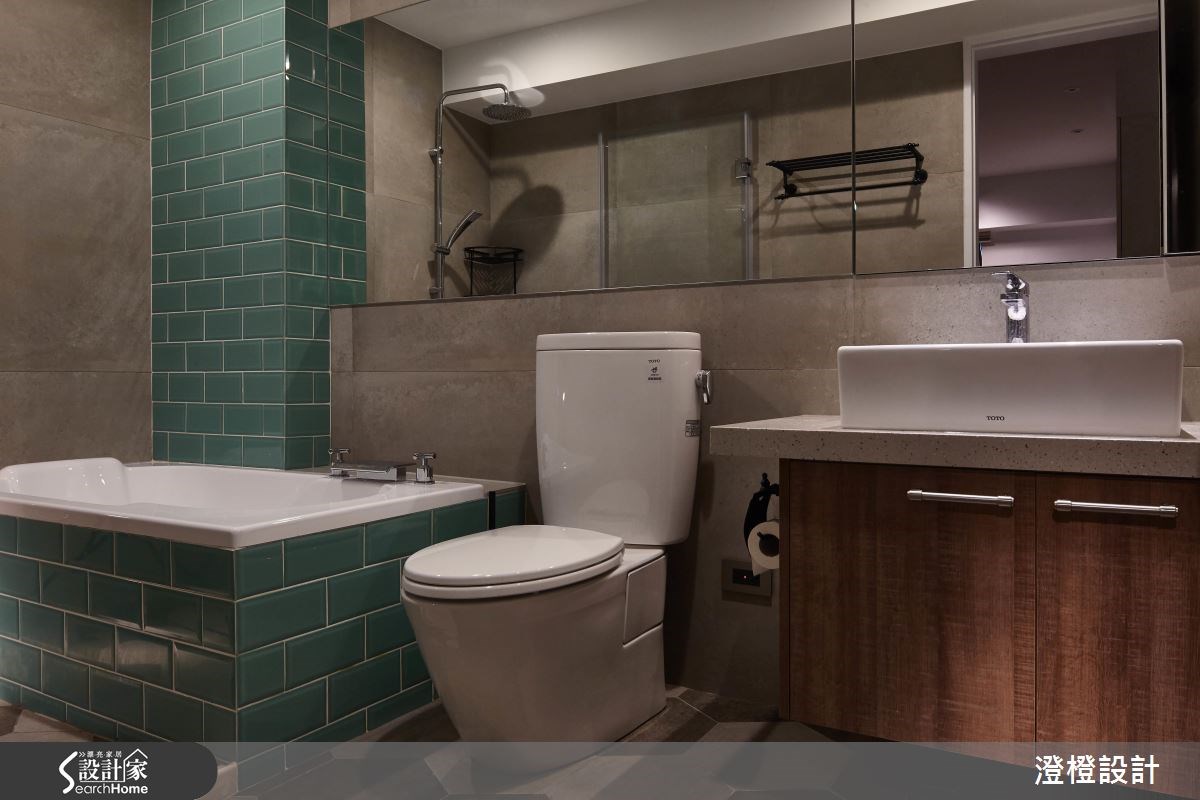 28坪老屋(16~30年)＿北歐風浴室案例圖片＿澄橙設計＿澄橙_22之14