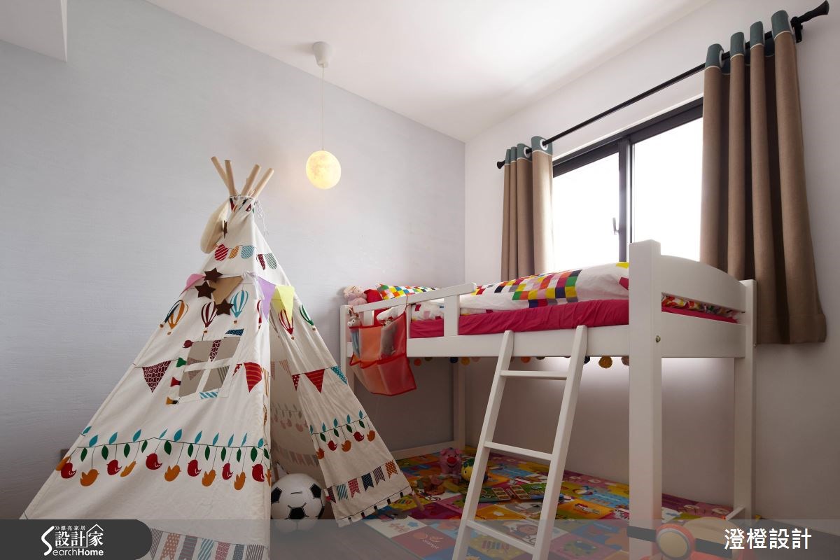 28坪老屋(16~30年)＿北歐風兒童房兒童房案例圖片＿澄橙設計＿澄橙_22之17