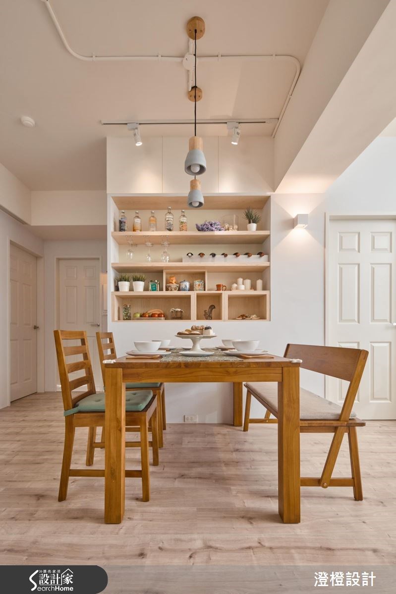30坪老屋(16~30年)＿北歐風餐廳案例圖片＿澄橙設計＿澄橙_24之9