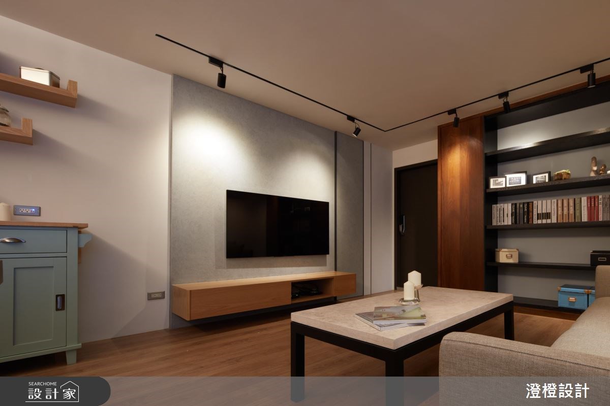30坪老屋(16~30年)＿北歐風客廳案例圖片＿澄橙設計＿澄橙_28之2