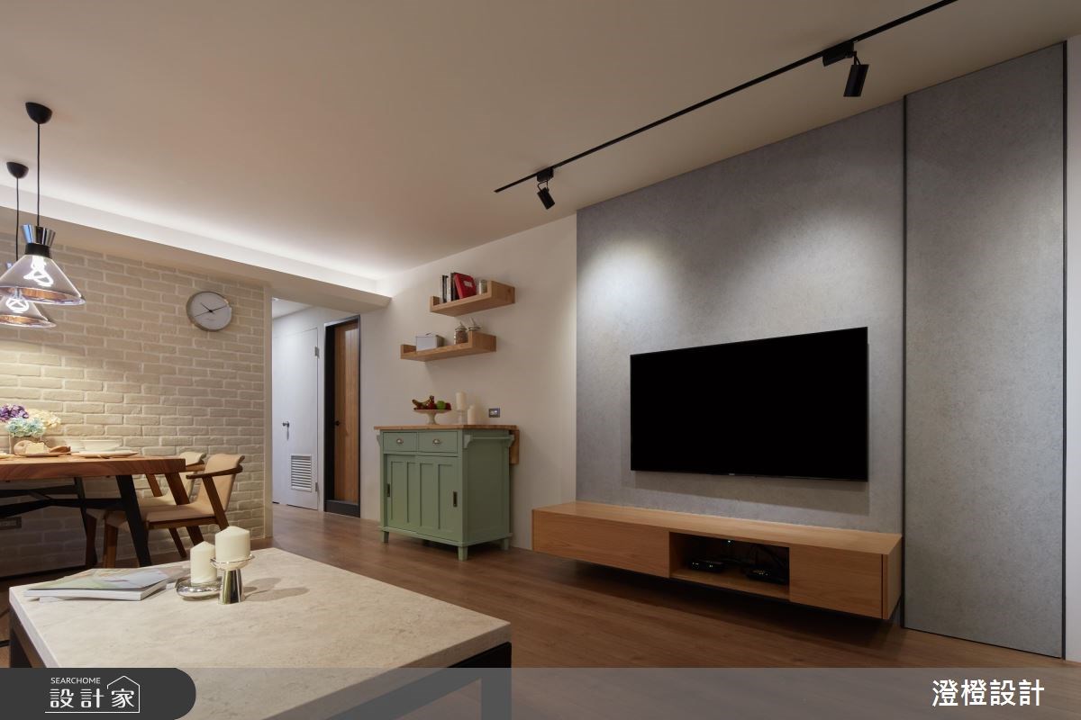30坪老屋(16~30年)＿北歐風客廳餐廳案例圖片＿澄橙設計＿澄橙_28之5