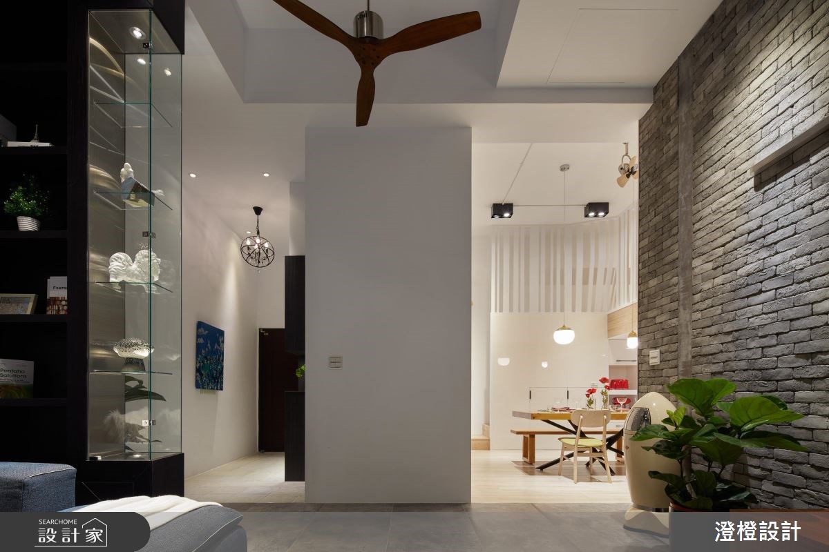 42坪新成屋(5年以下)＿混搭風案例圖片＿澄橙設計＿澄橙_29挑高奢華趣味親子宅之6