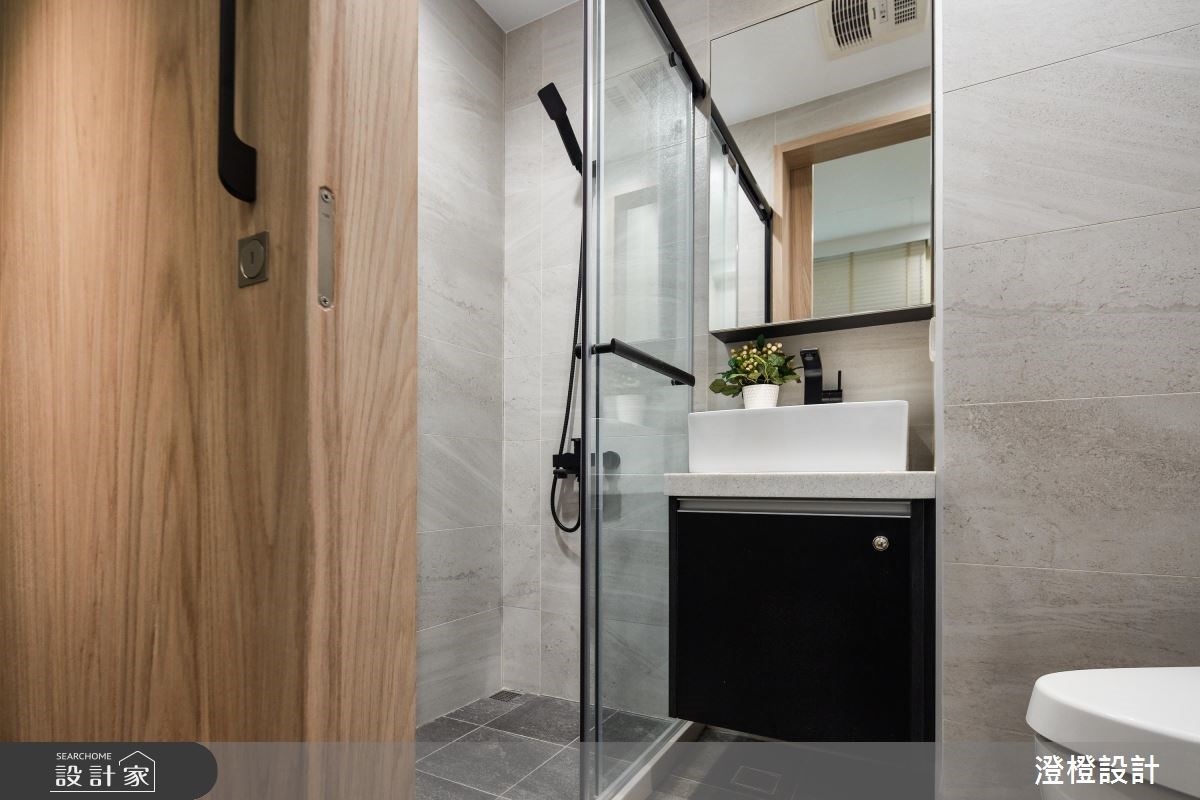 42坪新成屋(5年以下)＿混搭風浴室案例圖片＿澄橙設計＿澄橙_29挑高奢華趣味親子宅之11