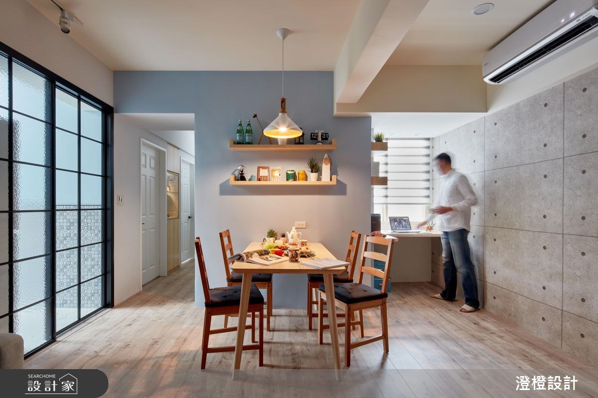 22坪老屋(16~30年)＿北歐風餐廳案例圖片＿澄橙設計＿澄橙_30之3