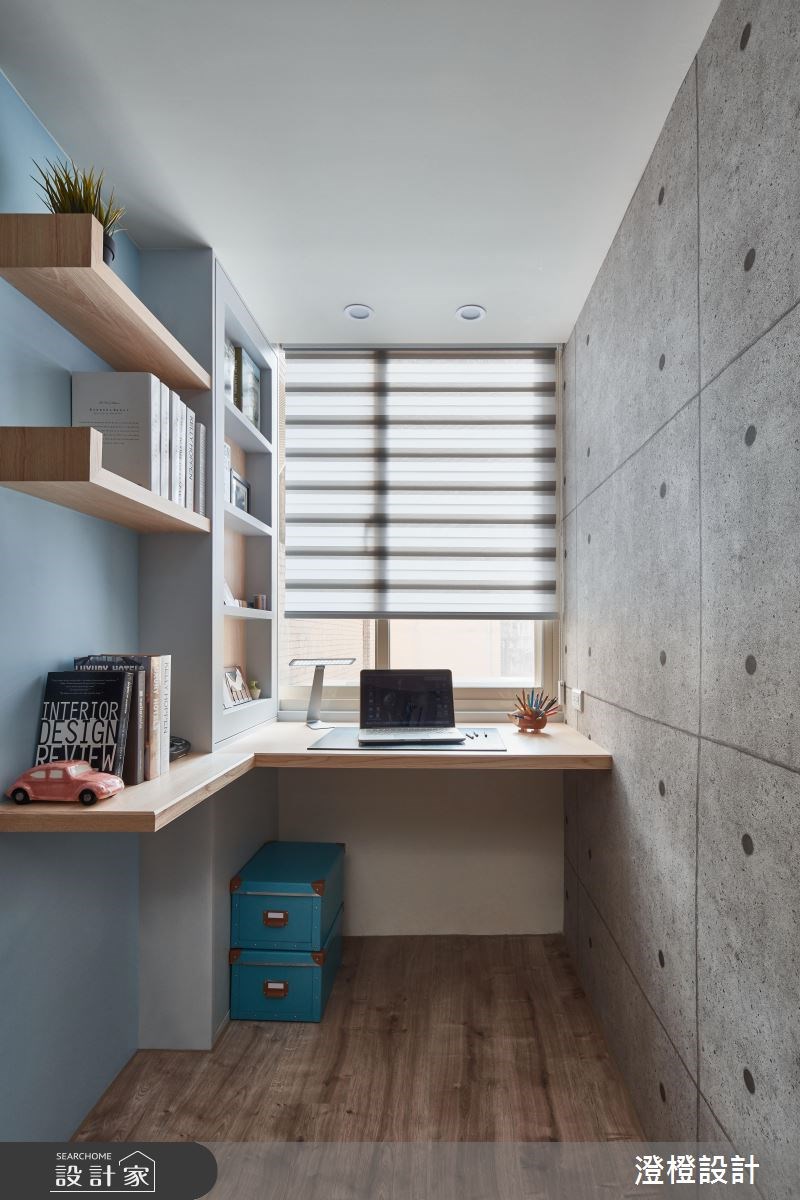 22坪老屋(16~30年)＿北歐風書房案例圖片＿澄橙設計＿澄橙_30之6
