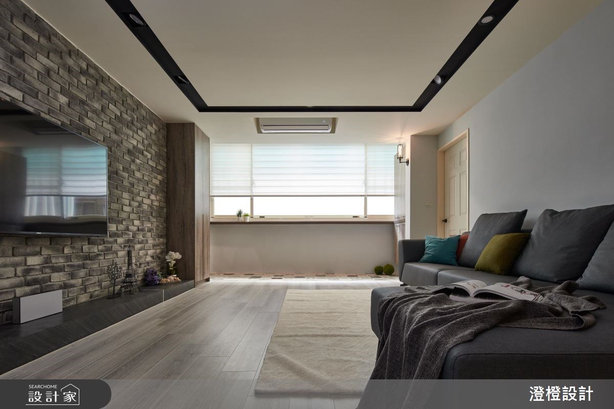 35坪老屋(16~30年)＿混搭風客廳案例圖片＿澄橙設計＿澄橙_31之2