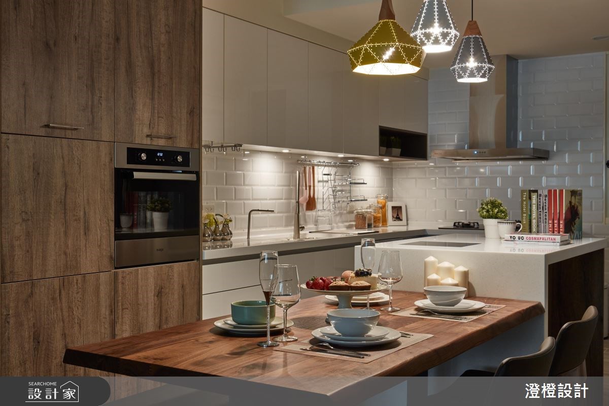 35坪老屋(16~30年)＿混搭風餐廳廚房案例圖片＿澄橙設計＿澄橙_31之7
