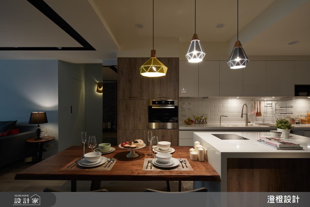 35坪老屋(16~30年)＿混搭風餐廳廚房案例圖片＿澄橙設計＿澄橙_31之9