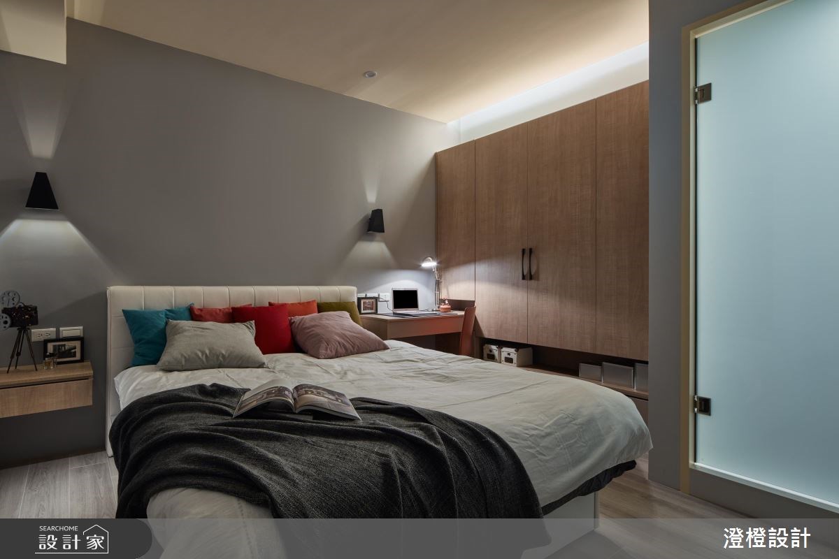 35坪老屋(16~30年)＿混搭風臥室案例圖片＿澄橙設計＿澄橙_31之11