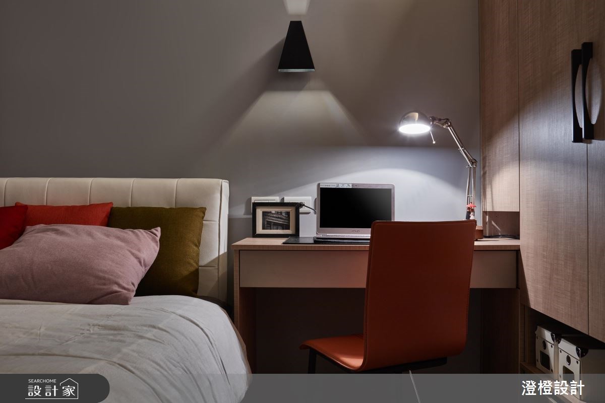 35坪老屋(16~30年)＿混搭風臥室案例圖片＿澄橙設計＿澄橙_31之12