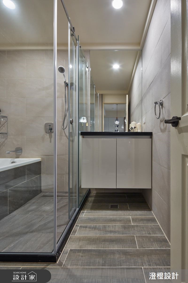 35坪老屋(16~30年)＿混搭風浴室案例圖片＿澄橙設計＿澄橙_31之14