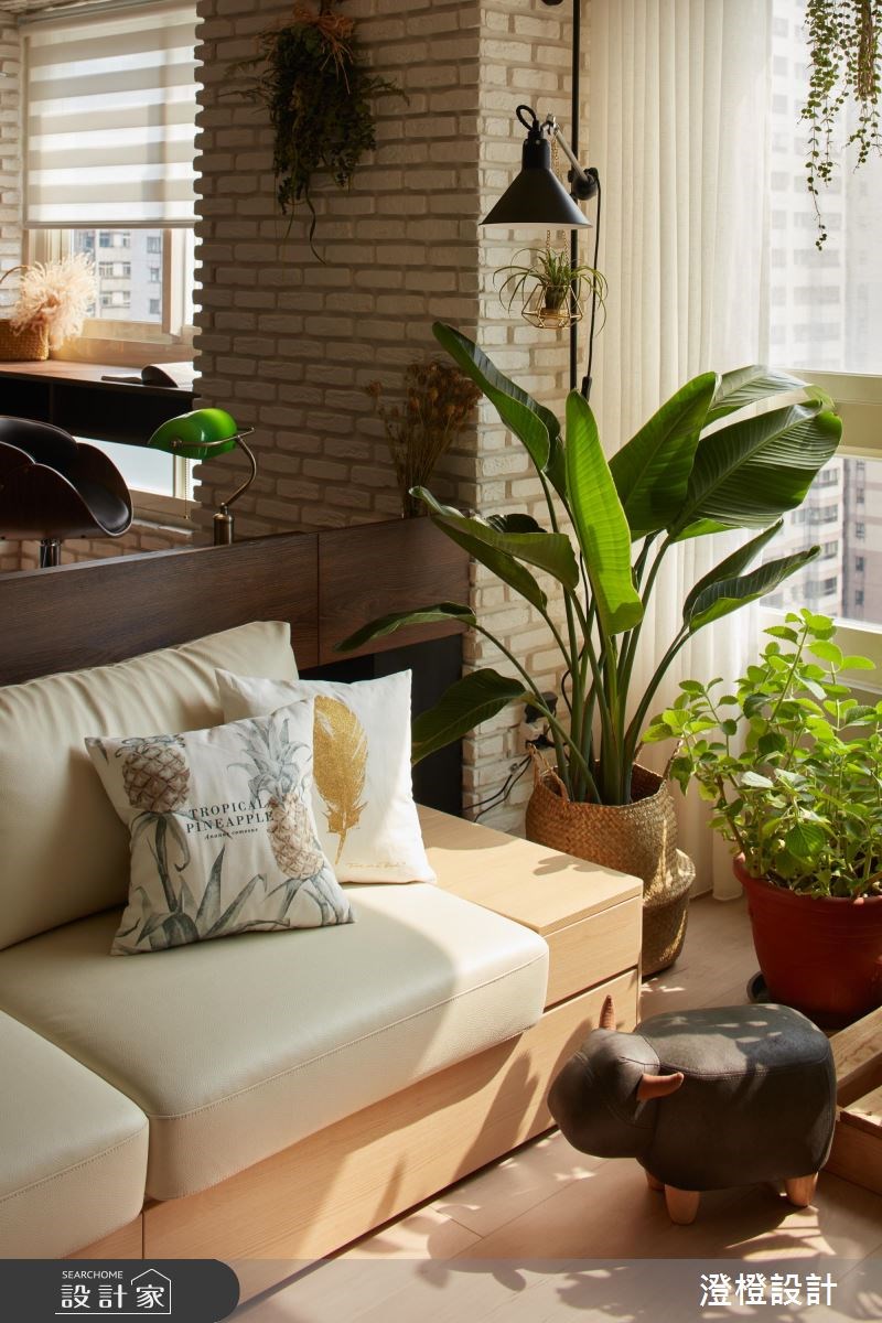 31坪中古屋(5~15年)＿北歐風客廳案例圖片＿澄橙設計＿澄橙_32之4