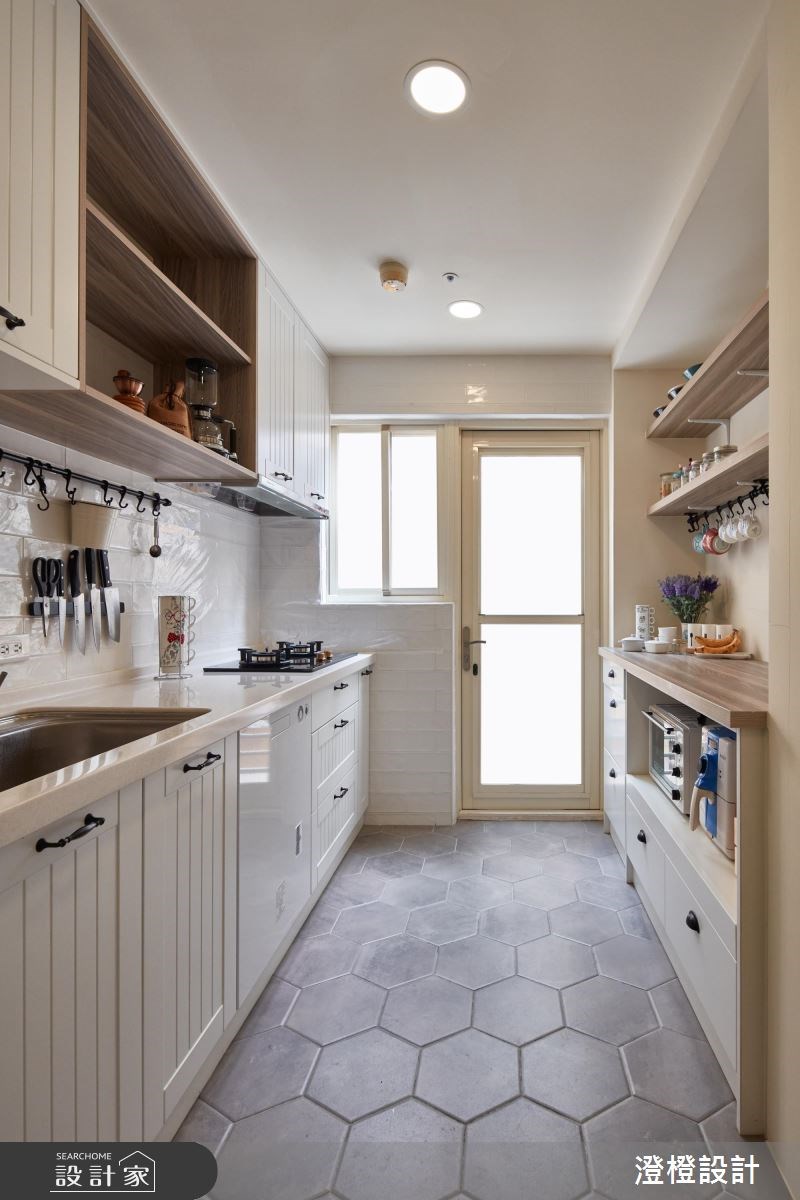 31坪中古屋(5~15年)＿北歐風廚房案例圖片＿澄橙設計＿澄橙_32之12