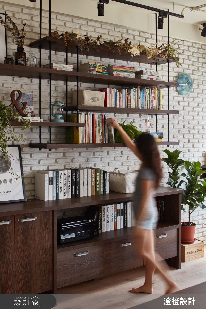 31坪中古屋(5~15年)＿北歐風書房案例圖片＿澄橙設計＿澄橙_32之17