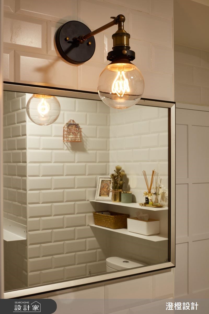 31坪中古屋(5~15年)＿北歐風浴室案例圖片＿澄橙設計＿澄橙_32之23