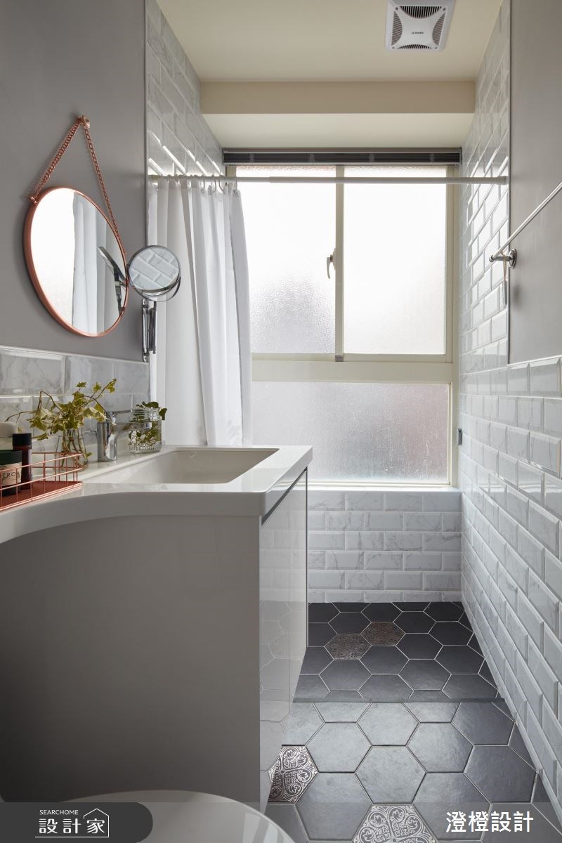 31坪中古屋(5~15年)＿北歐風浴室案例圖片＿澄橙設計＿澄橙_32之25