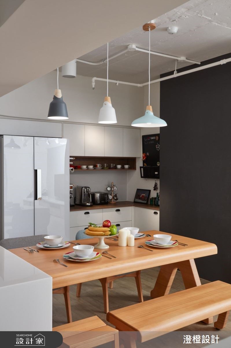 33坪中古屋(5~15年)＿北歐風餐廳案例圖片＿澄橙設計＿澄橙_34之9
