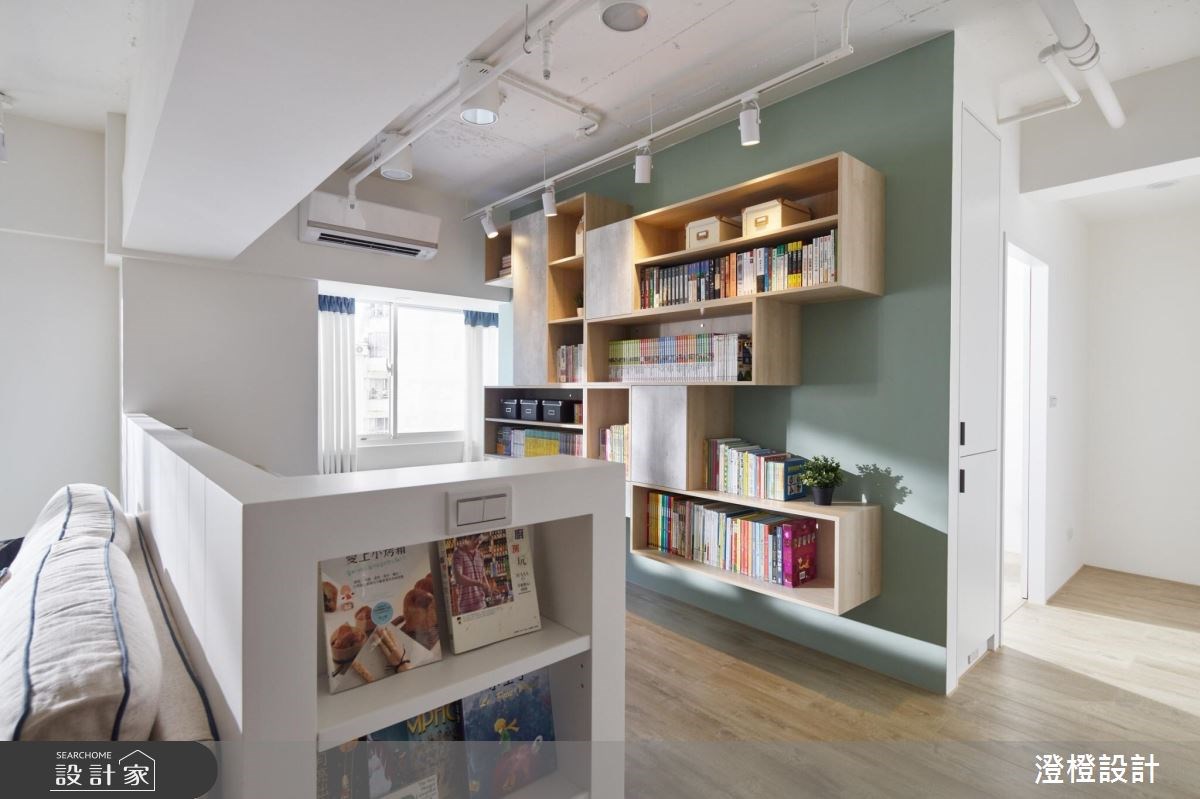33坪中古屋(5~15年)＿北歐風客廳案例圖片＿澄橙設計＿澄橙_34之13