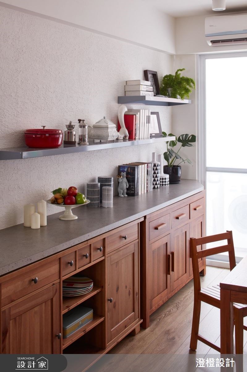28坪老屋(16~30年)＿簡約風廚房案例圖片＿澄橙設計＿澄橙_35之7