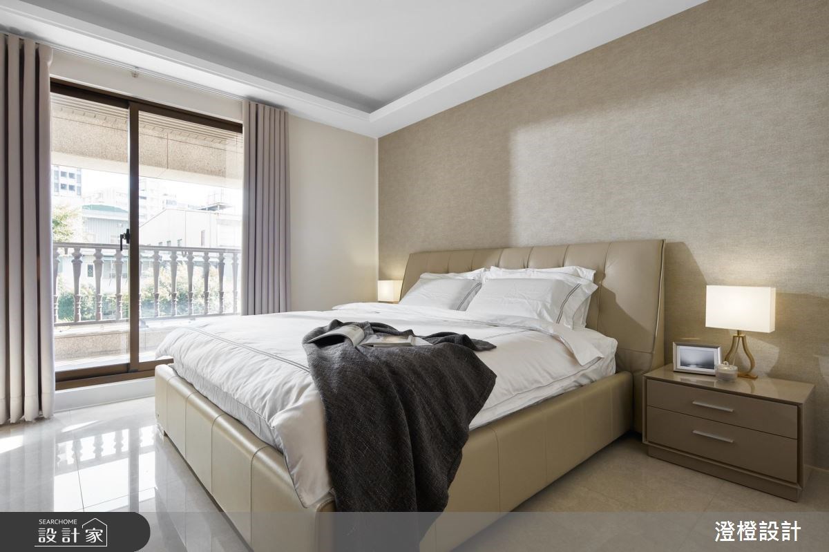 45坪新成屋(5年以下)＿現代風臥室案例圖片＿澄橙設計＿澄橙_36沐曦蘊蘊輕奢現代風之8