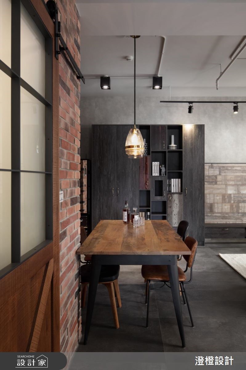 27坪新成屋(5年以下)＿工業風餐廳案例圖片＿澄橙設計＿澄橙_37之7