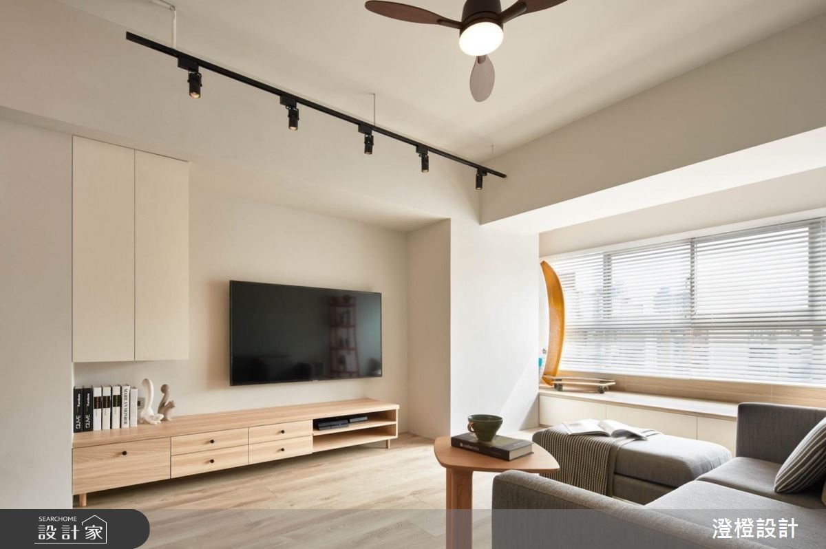 29坪中古屋(5~15年)＿北歐風客廳案例圖片＿澄橙設計＿澄橙_38之7