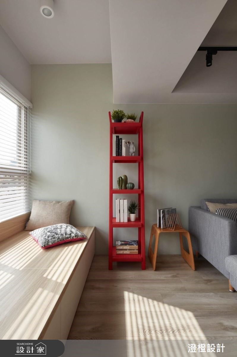29坪中古屋(5~15年)＿北歐風客廳臥榻案例圖片＿澄橙設計＿澄橙_38之10