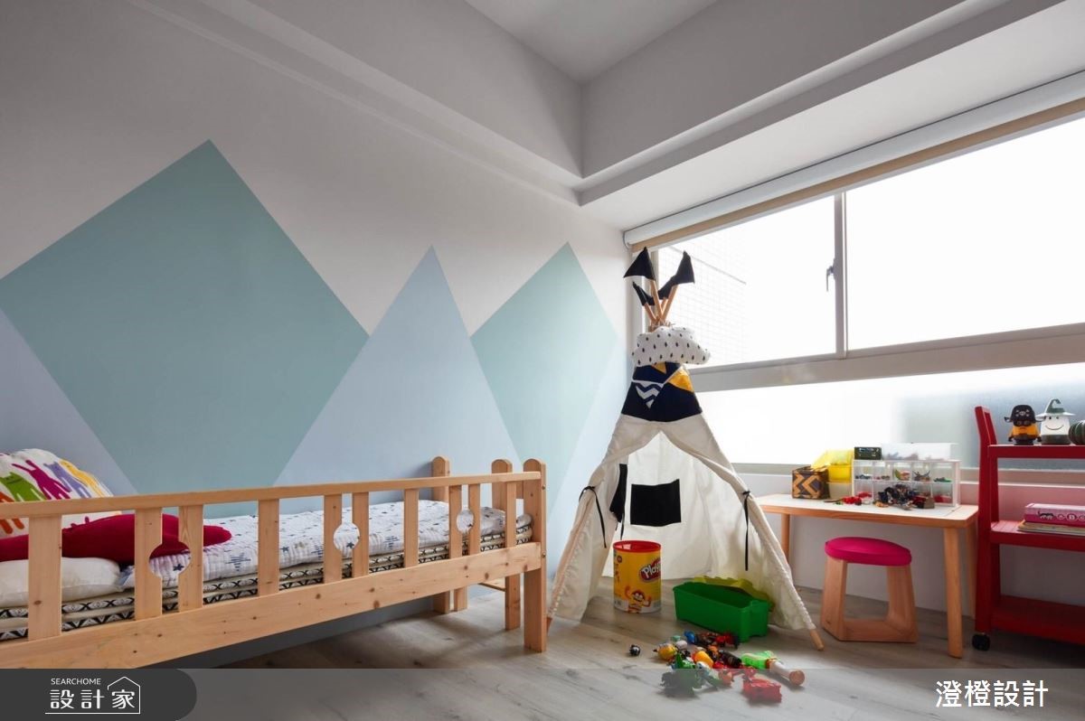 29坪中古屋(5~15年)＿北歐風兒童房兒童房案例圖片＿澄橙設計＿澄橙_38之14