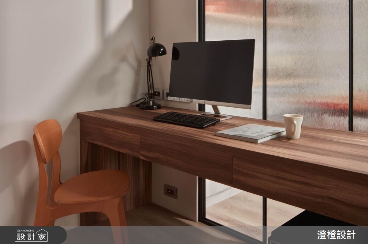 29坪中古屋(5~15年)＿北歐風書房案例圖片＿澄橙設計＿澄橙_38之5