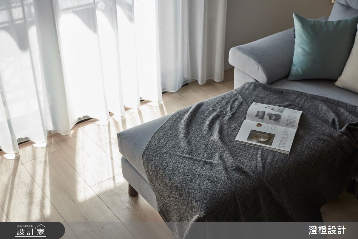 44坪新成屋(5年以下)＿北歐風客廳案例圖片＿澄橙設計＿澄橙_40之8