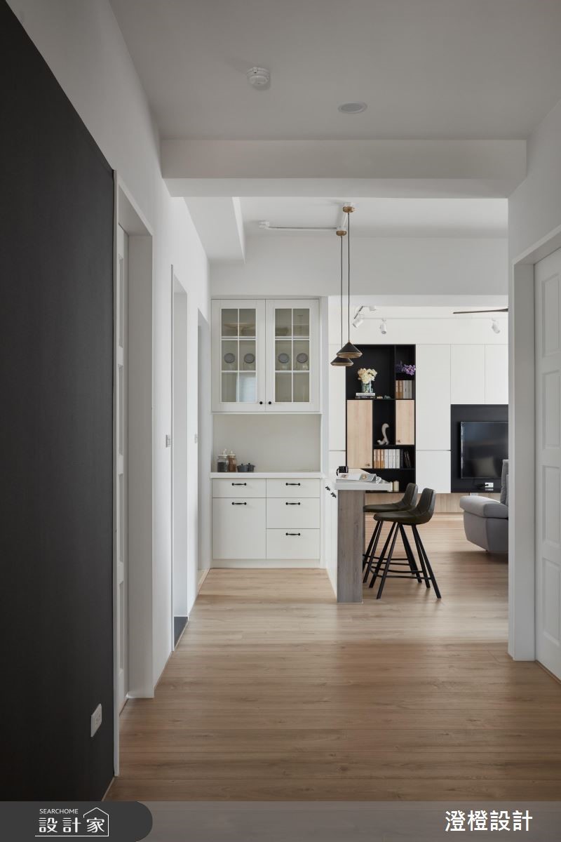 44坪新成屋(5年以下)＿北歐風吧檯案例圖片＿澄橙設計＿澄橙_40之16