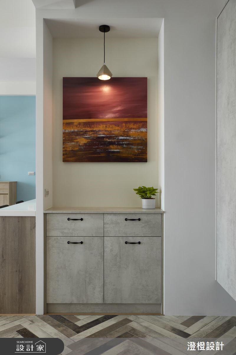44坪新成屋(5年以下)＿北歐風玄關案例圖片＿澄橙設計＿澄橙_40之1