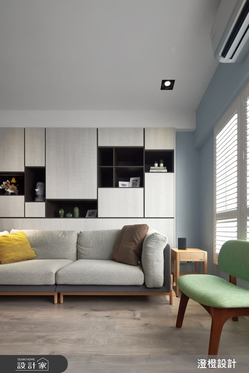 30坪老屋(16~30年)＿北歐風客廳案例圖片＿澄橙設計＿澄橙_41之5