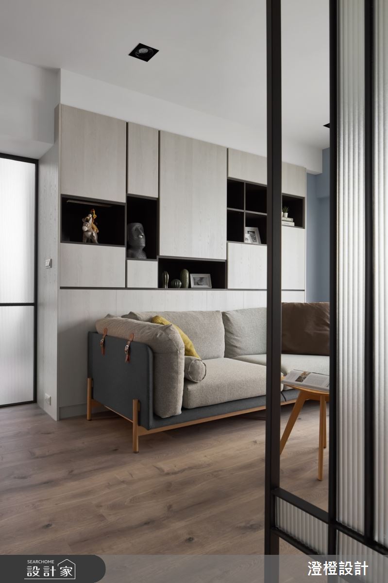 30坪老屋(16~30年)＿北歐風客廳案例圖片＿澄橙設計＿澄橙_41之3