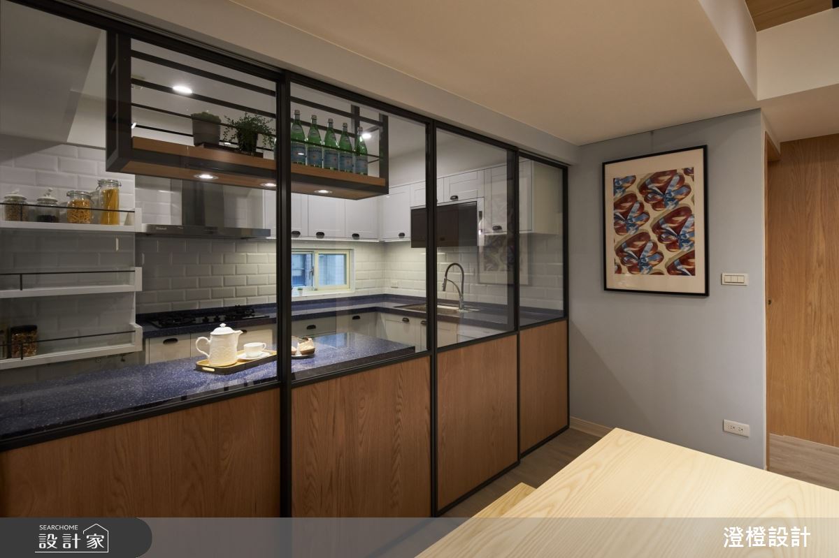 30坪老屋(16~30年)＿北歐風廚房案例圖片＿澄橙設計＿澄橙_41之12