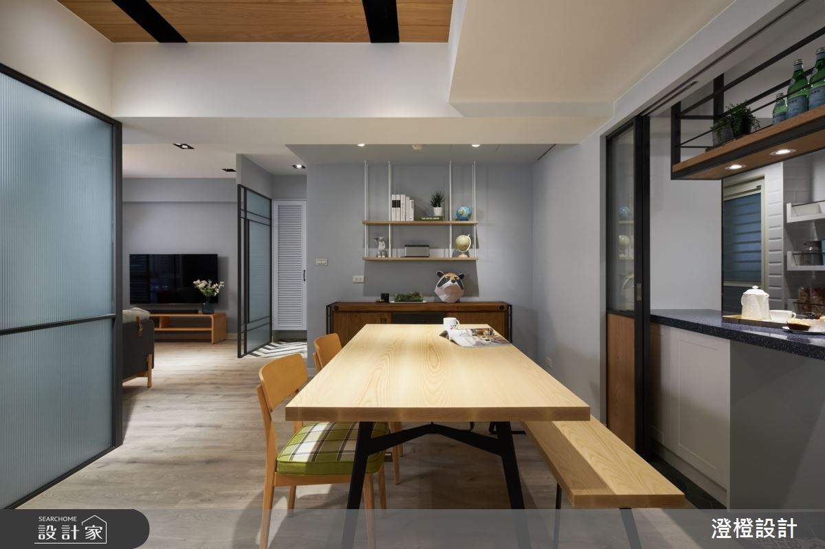 30坪老屋(16~30年)＿北歐風餐廳案例圖片＿澄橙設計＿澄橙_41之7