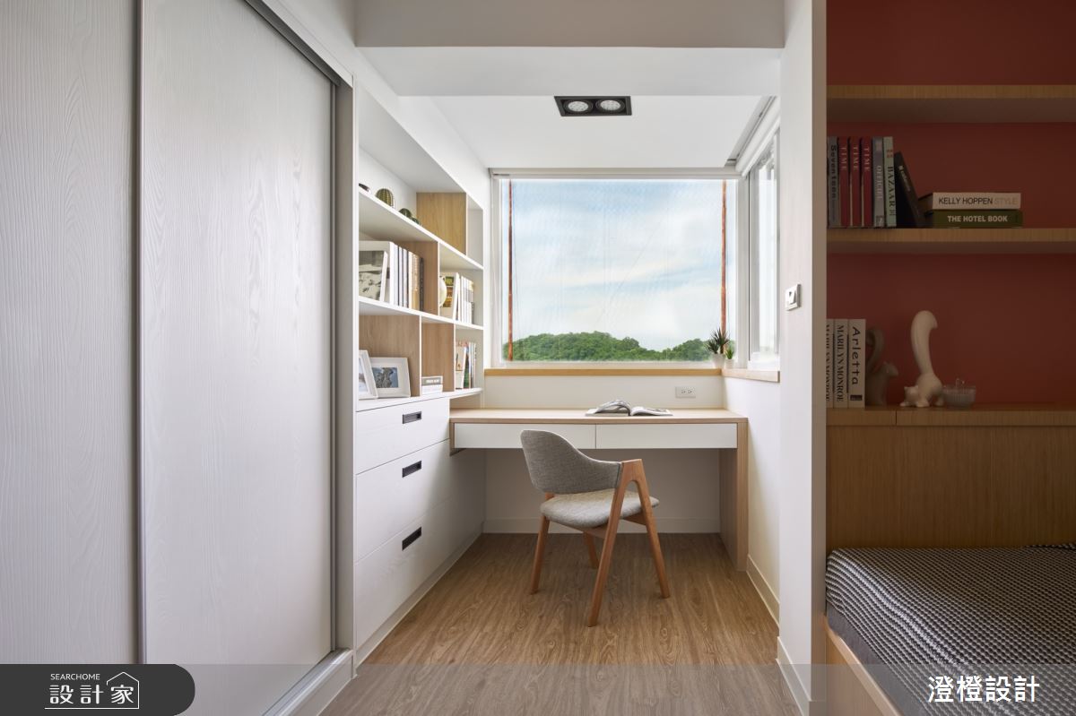 41坪老屋(16~30年)＿北歐風臥室案例圖片＿澄橙設計＿澄橙_42之5080