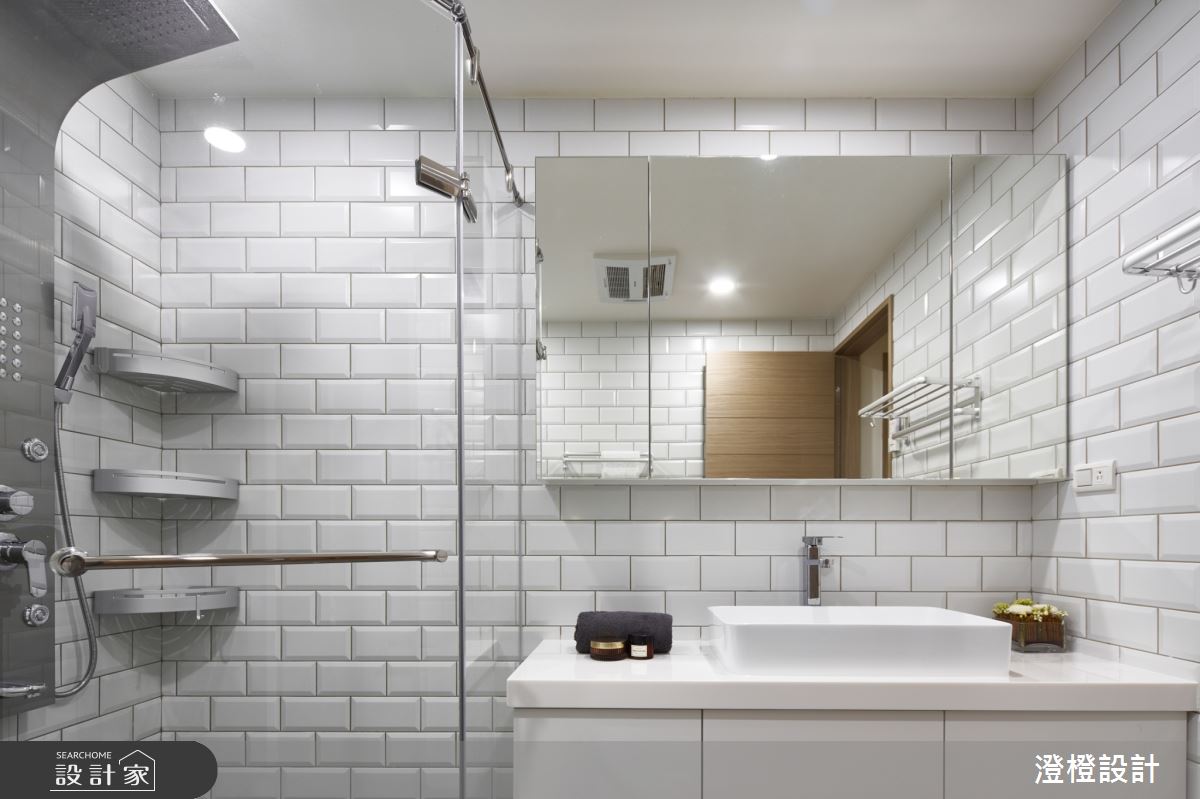 41坪老屋(16~30年)＿北歐風浴室案例圖片＿澄橙設計＿澄橙_42之17